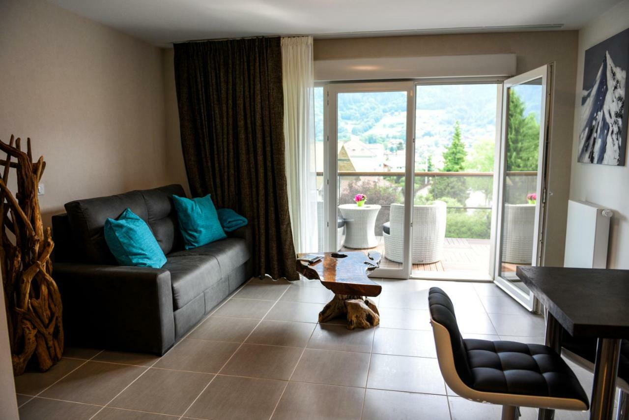 Appartement Au Pied Du Mont-Blanc ! Sallanches Bagian luar foto