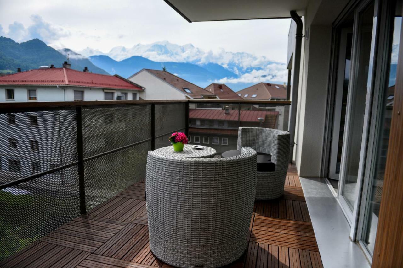 Appartement Au Pied Du Mont-Blanc ! Sallanches Bagian luar foto
